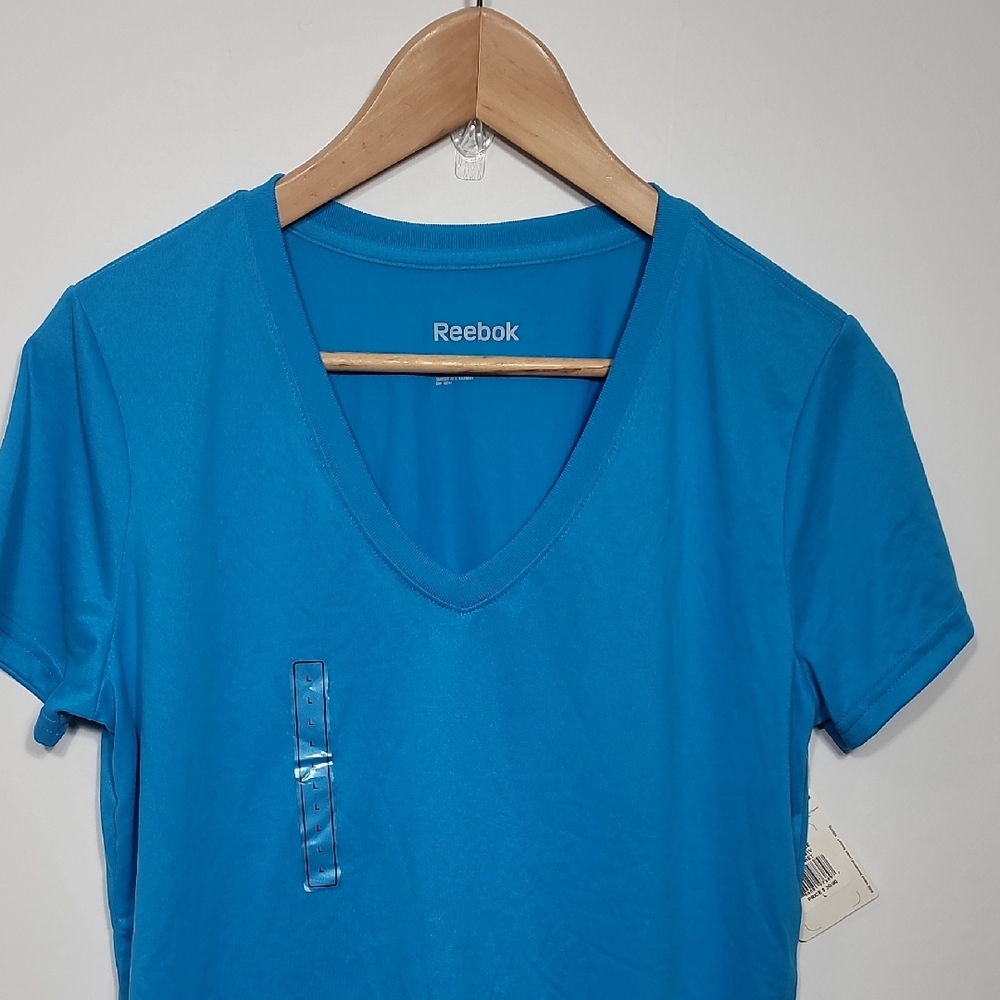 Reebok Women's Short Sleeve Blue Tee
